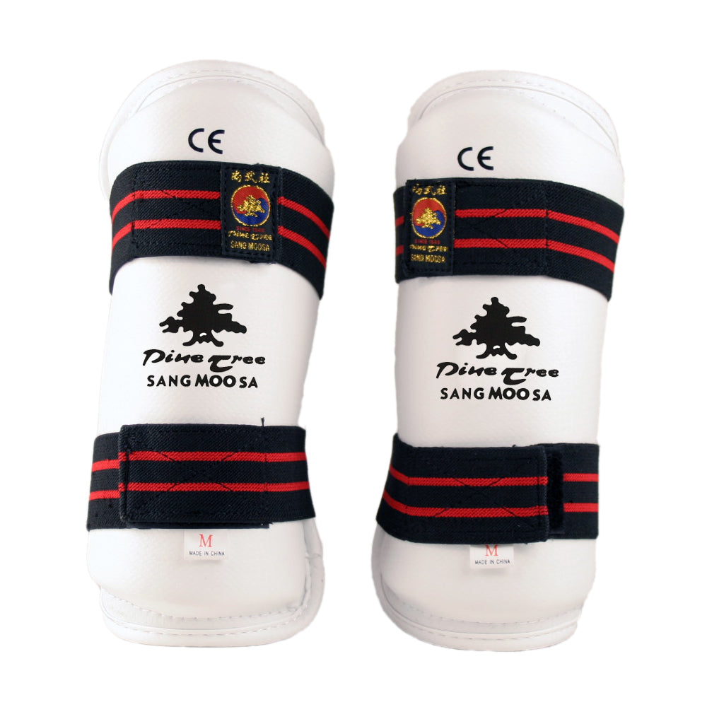 Pine Tree Sangmoosa Complete Taekwondo Vinyl Sparring Gear Set with Shin, Hand and Foot Guard