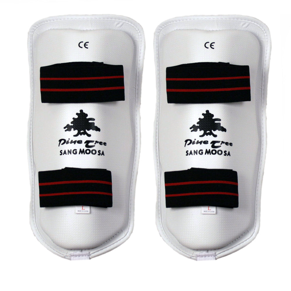 Pine Tree Sangmoosa Complete Taekwondo Vinyl Sparring Gear Set with Shin, Hand and Foot Guard