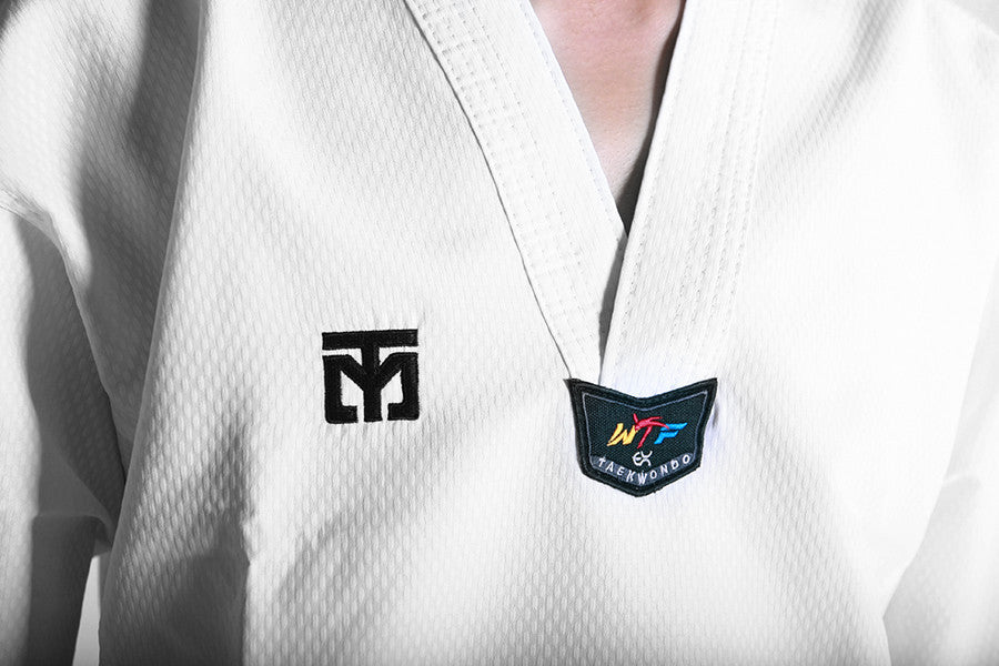 Mooto S5 EXTRA WHITE V NECK TAEKWONDO UNIFORM - SparringGearSet.com - 4