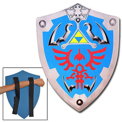 Zelda Master Sword + Blue Hylian Shield Combo FOAM Set Cosplay Costume Halloween - SparringGearSet.com - 3