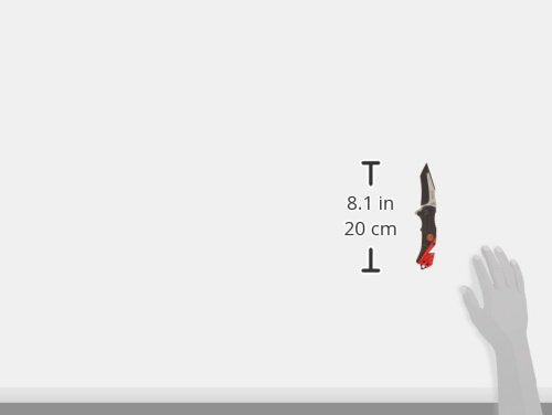 TAC Force TF-640 Series Assisted Opening Folding Knife, Two-Tone Tanto Blade, 4-1/2-Inch Closed