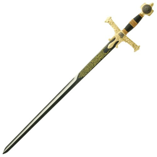 47" Medieval Crusader Knight Israel King Solomon Sword