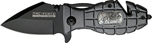 Tac Force TF-556SN Tactical Folding Knife, 3.5-Inch Closed