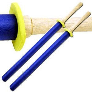 Practice Shinai Sponge Padded Bokken Set Blue
