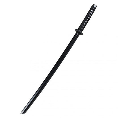 1 Black Bokken & 1 Natural Bokken Practice Sword Set with Cordwrap