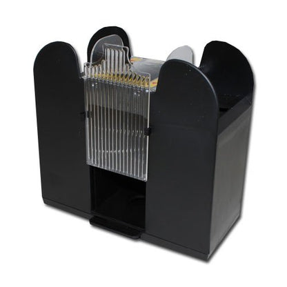 Brybelly Casino 6 Deck Automatic Card Shuffler with 6 Decks of Bicycle Playing Cards