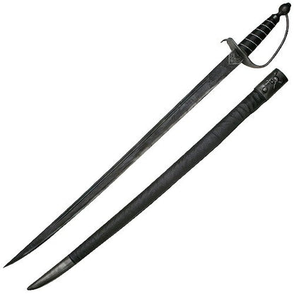 Caribbean Pirate Saber Sword Antique Black