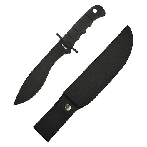M-Tech Fixed Blade Bush Knife Kukri Black