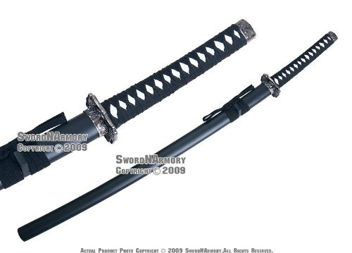 Last Samurai Japanese Katana Sword Honor Scab w/ Stand