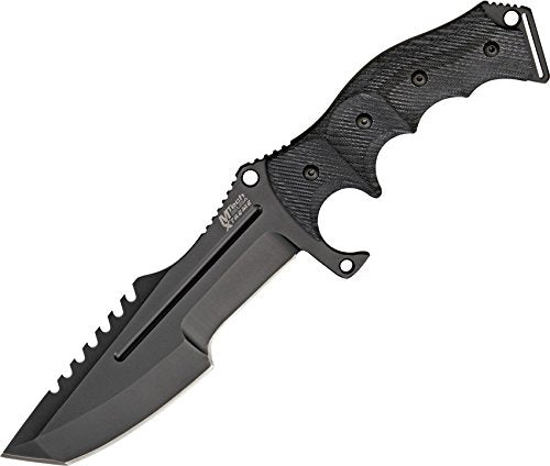 MTech USA Xtreme MX-8054 Series Fixed Blade Tactical Knife, Tanto Blade, G10 Handle, 11-Inch Overall