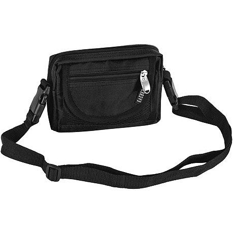 Everest Bags Mini Waist Pouch/Shoulder Bag (Black)