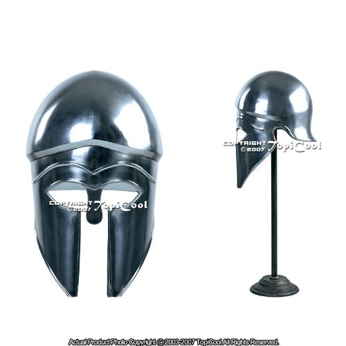 Medieval Spartan Greek Corinthian Helmet Costume Armor LARP