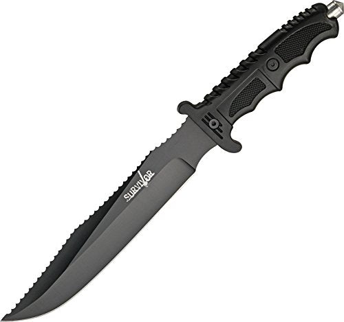 Survivor HK-718 Outdoor Fixed Blade Knife 13-Inch Overall