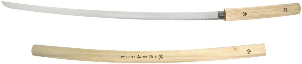 BladesUSA SW-346W Shirasaya Sword 38.5-Inch Overall