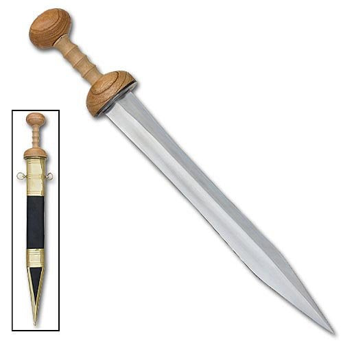 Roman Gladius Gladiator Sword w/ Scabbard