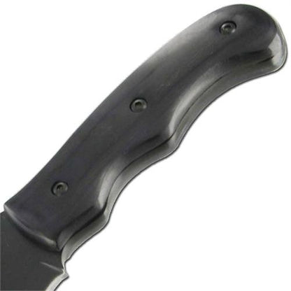 The Hunted Sweeper Tracker T-3 Hunting Bowie Knife Black
