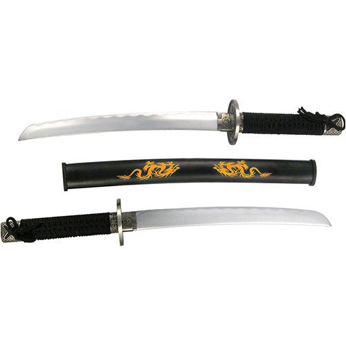 Golden Dragon Twin Sword Set