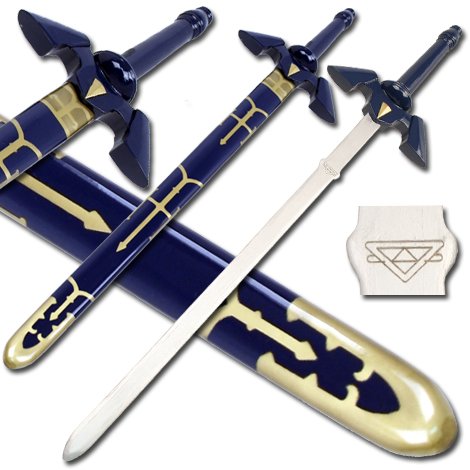 Legend Of Zelda Triforce Link Wooden Sword