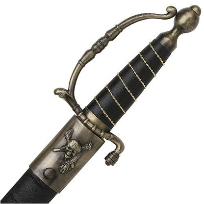 Caribbean Pirate Saber Sword Antique Bronze