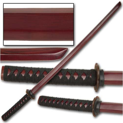 Ace Martial Arts Supply Kendo Wooden Bokken Practice Samurai Katana Sword, 40-Inch