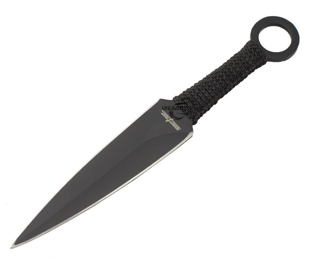 6 Piece Kunai Throwing Knife Set 6.5-Inch Overall