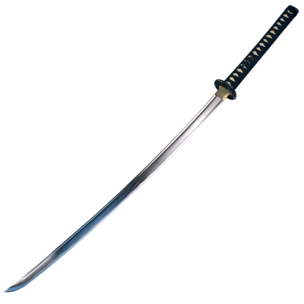 Ace Martial Arts Supply Classic Crane Tsuba Handmade Samurai Katana Sharp Sword-Musha (Extra Longer (4 Inch))