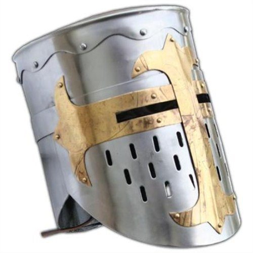 Knights Templar Crusader Helmet Medieval Armor
