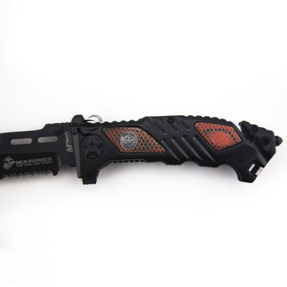 Marines Iron Mike Folding Knife (5.25-Inch Closed)