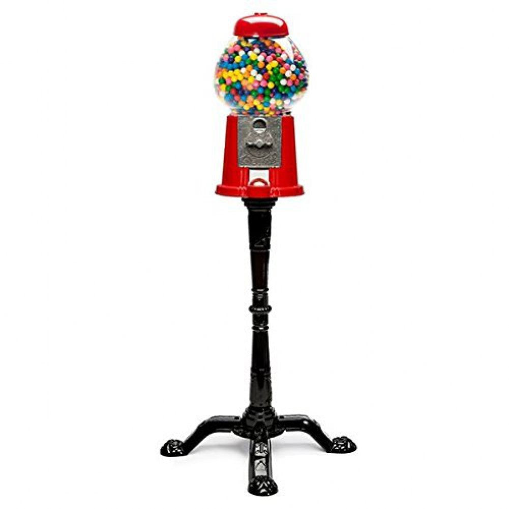 Classic Gumball Machine Bank and Stand (37" Tall)