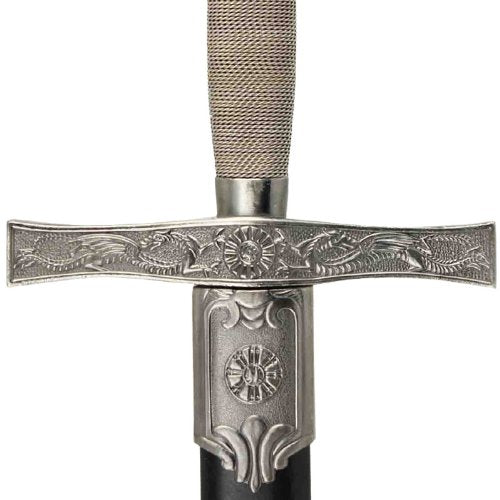 Medieval Knight Arming Sword with Scabbard (King Arthur)