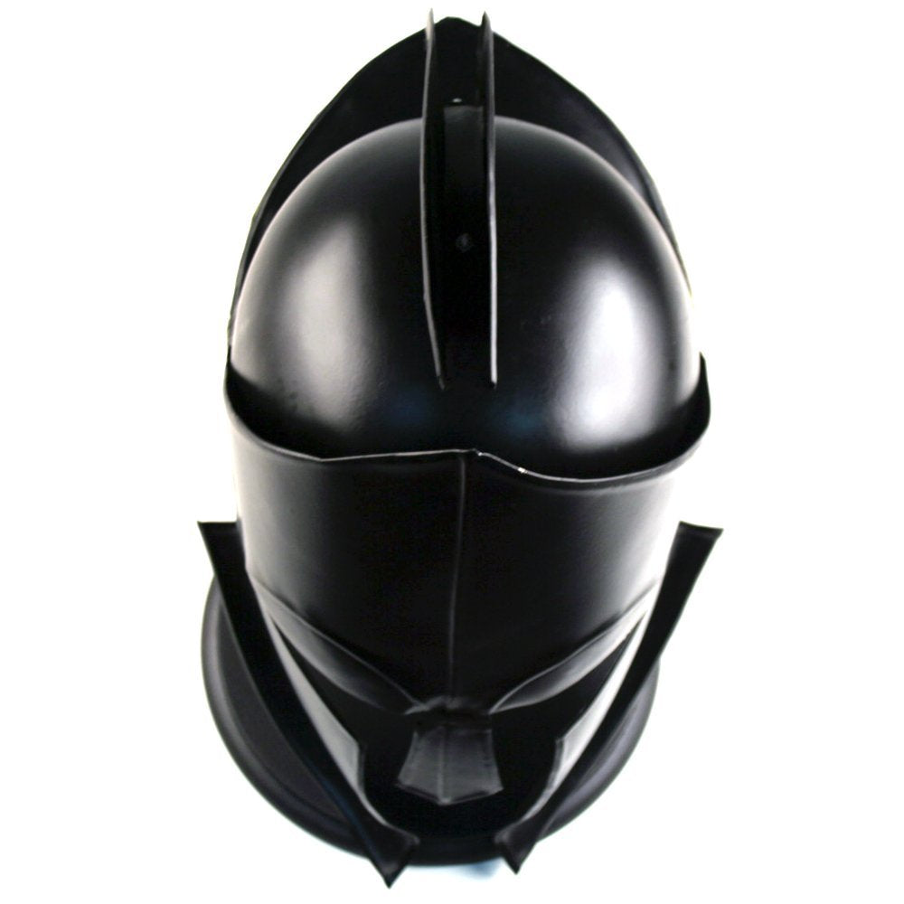 Leonidas Spartan Helmet Greek Trojan Achilles Black