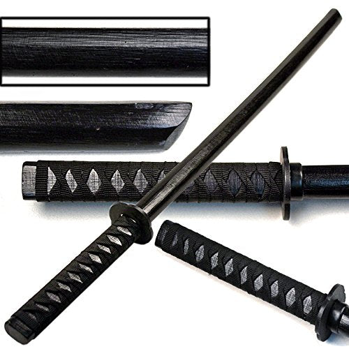 Ace Martial Arts Supply Kendo Wooden Natural Bokken Practice Samurai Katana Sword, 40-Inch (with/Bk Cord))