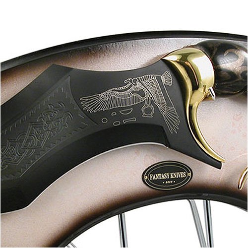 13.5" Fantasy Scorpion Dagger Blade Knife Sword
