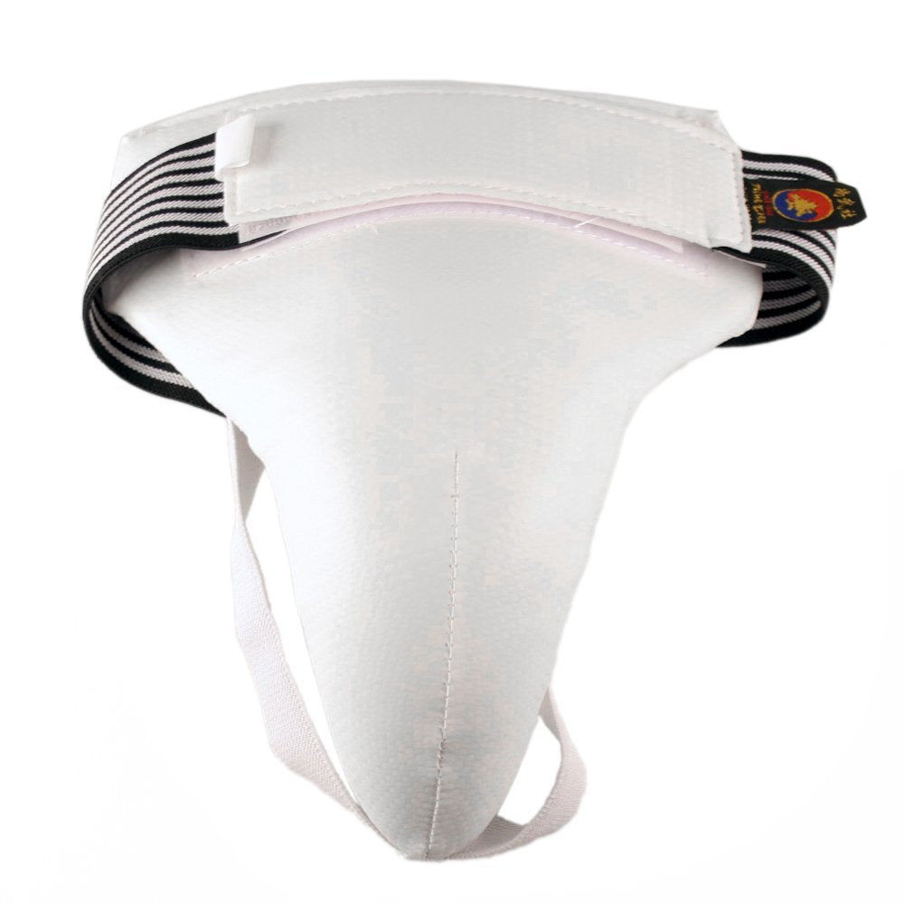 Pine Tree Complete Cloth Martial Arts Sparring Gear Set with Bag & Groin, Small Red Headgear, Large Other Gears Female