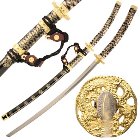 Jin Tachi Japanese Ceremonial Samurai Katana Sword