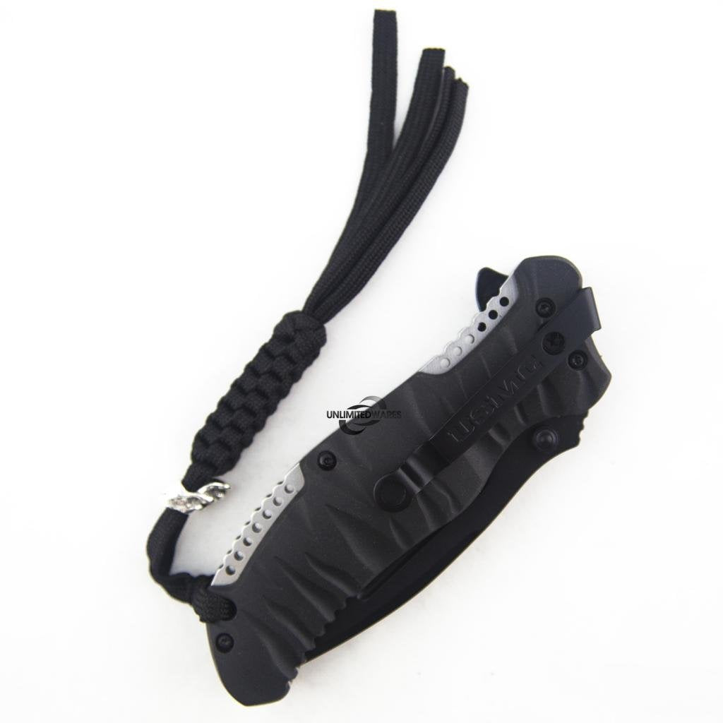 USMC Marines "Reaper" Assisted Opening Folding Knife 4.75-Inch Closed
