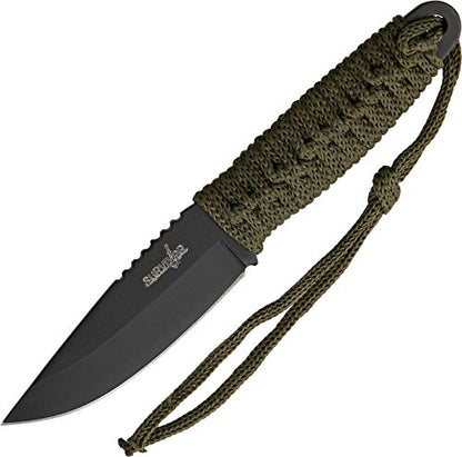 Survivor HK-106 Series Fixed Blade Knife with Fire Starter 8-Inch Overall