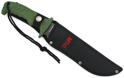 13" TACTICAL SURVIVAL Rambo Hunting FIXED BLADE KNIFE Army Bowie w/ SHEATH