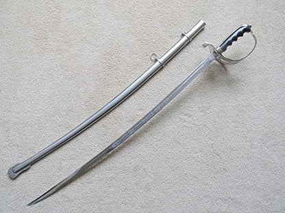 Military Ceremonial Sword U.S. Army Officer Saber with Free Bag
