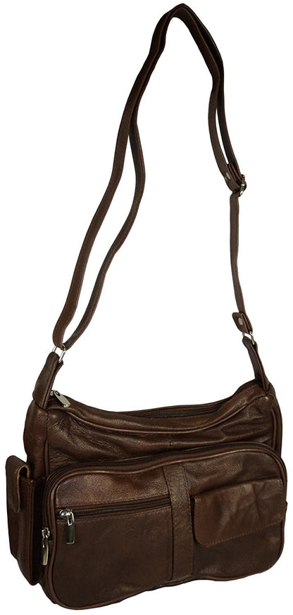 Genuine Leather Handbag Purse with color matching coin purse P&P Inc.