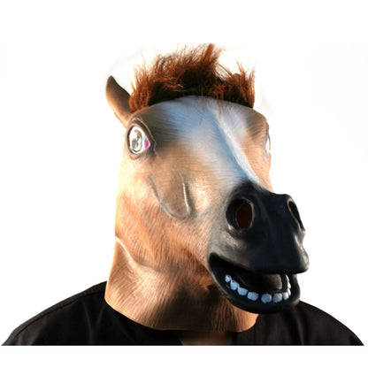 Ace Martial Arts Supply Halloween Mask- Horse, Unicorn, Zebra