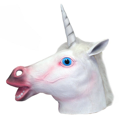 Ace Martial Arts Supply Halloween Mask- Horse, Unicorn, Zebra