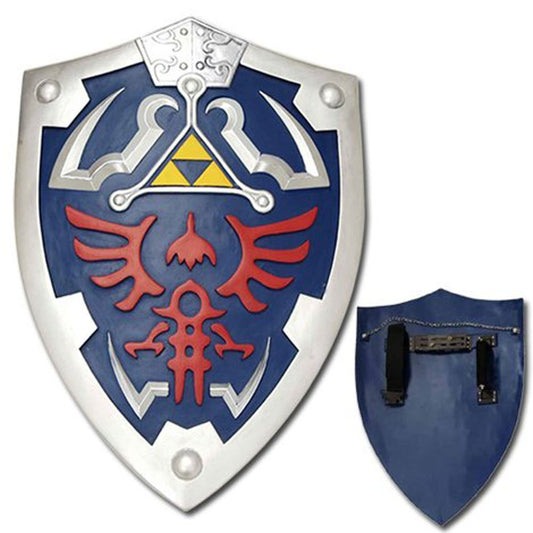 Full Size Link Hylian Zelda Shield with Grip & Handle