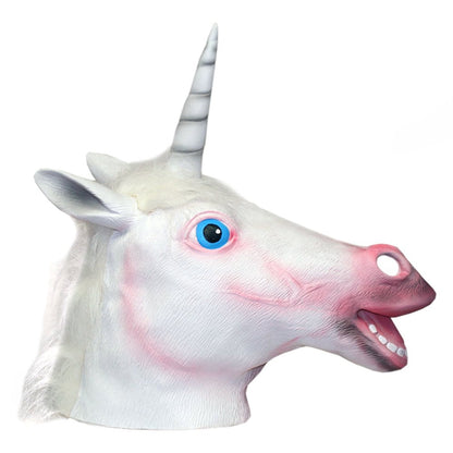 Ace Martial Arts Supply Halloween Mask- Horse, Unicorn, Zebra