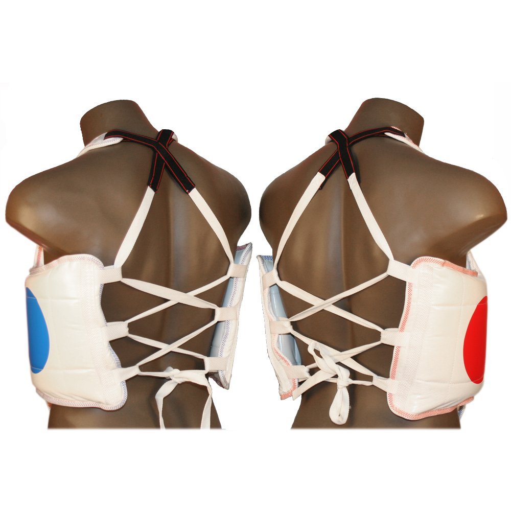 Pine Tree Complete Cloth Martial Arts Sparring Gear Set with Bag & Groin, Medium White Headgear, Small Other Gears Male
