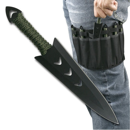 Perfect Company Throwing knife set 6" with sheath (6 Pcs)