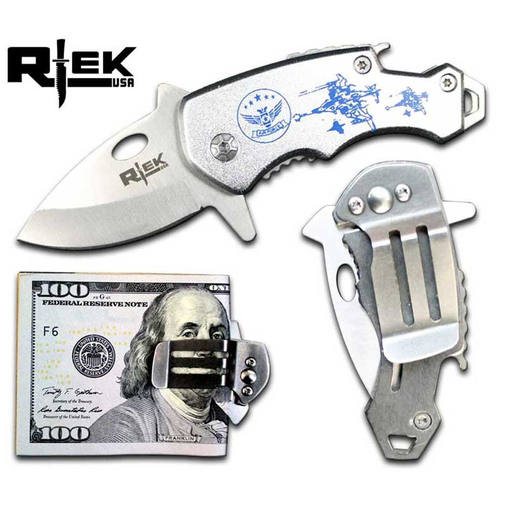 Military Tactical Camping Spring Open Assisted Folding Rescue Pocket Knife