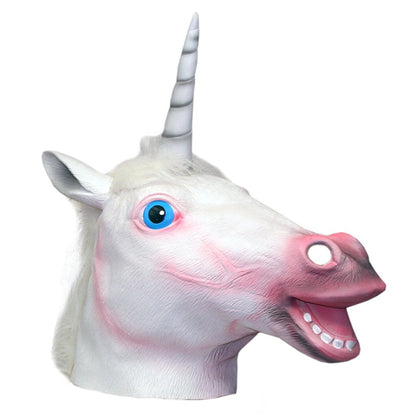 Ace Martial Arts Supply Halloween Mask- Horse, Unicorn, Zebra