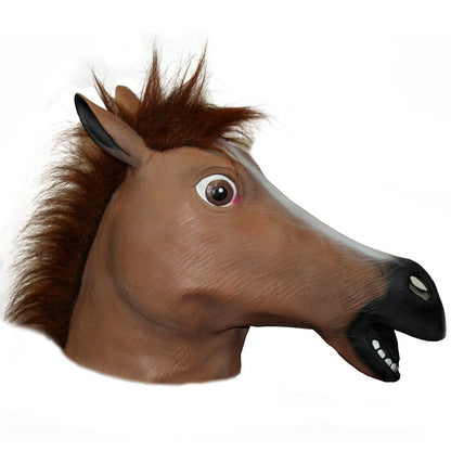 Ace Martial Arts Supply Halloween Mask- Horse, Unicorn, Zebra