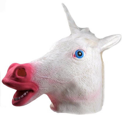 Ace Martial Arts Supply Halloween Mask- Horse, Unicorn, Zebra